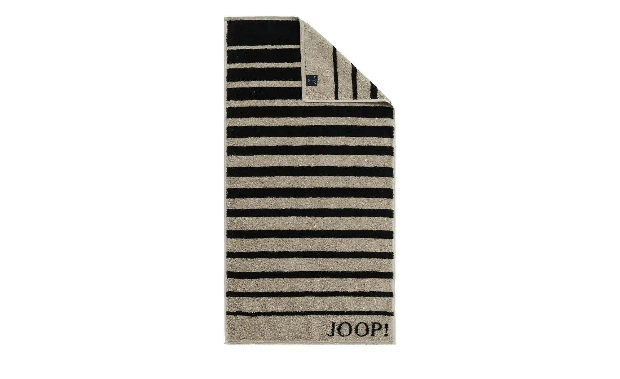 Handtuch 50x100 - 39 - Beige | Schwarz