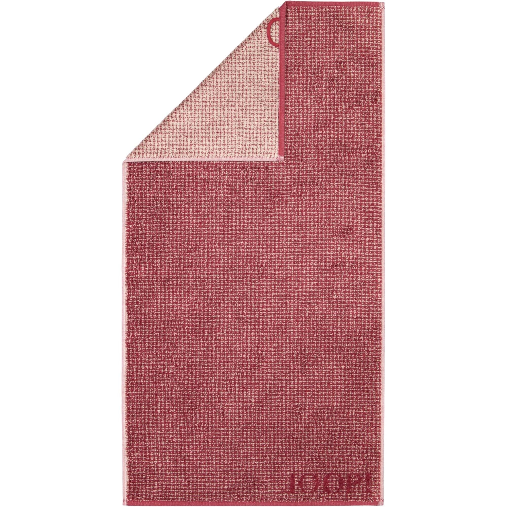 Duschtuch 80x150 - 32 - Beige | Rot