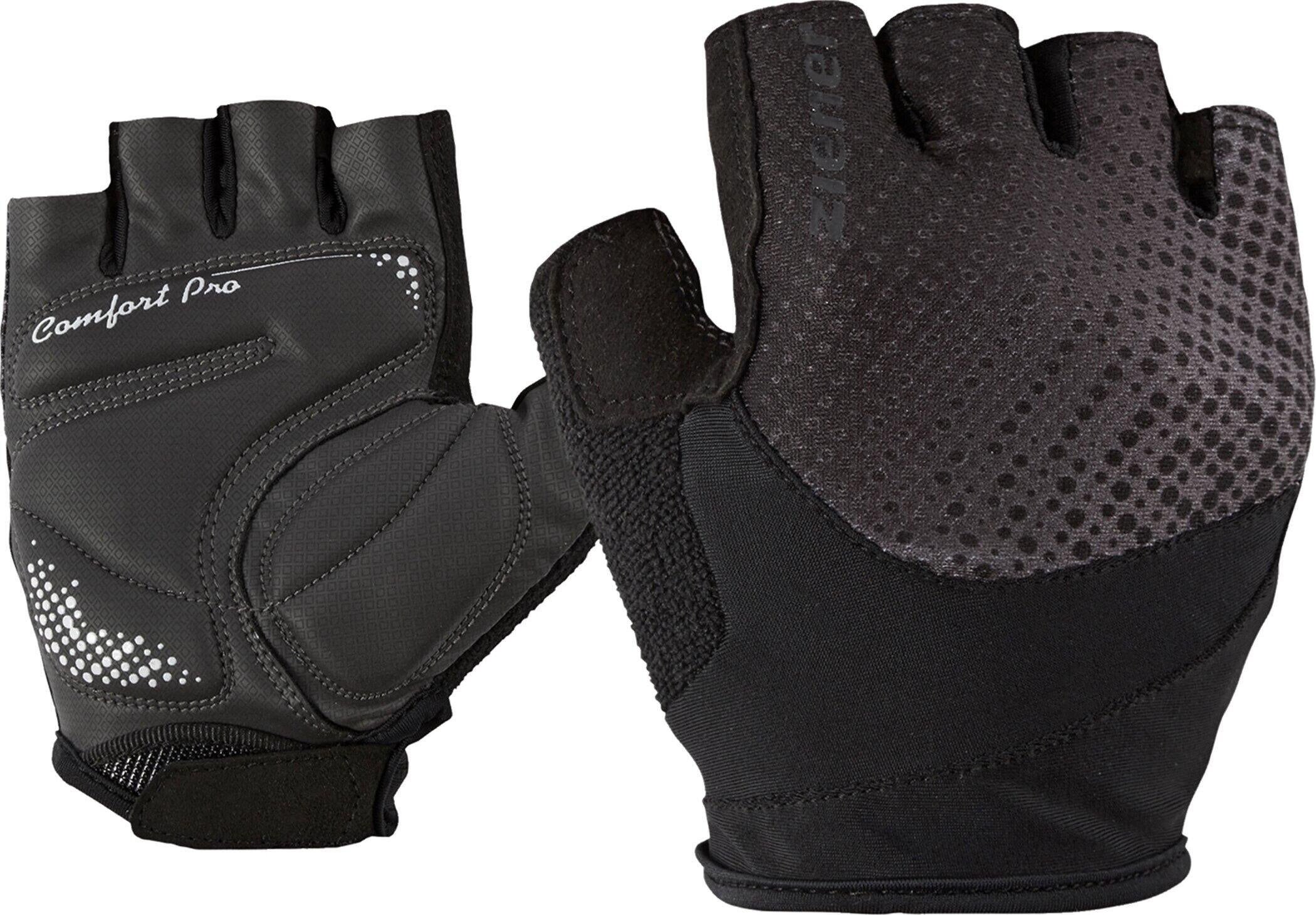 Fahrrad-Handschuhe CENDAL - 12-black - Grau | Schwarz