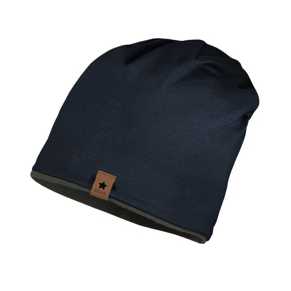 Beanie aus Baumwolle - 11 - Blau