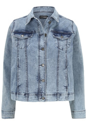 Leichte Jeansjacke - 59-Hellblau - Blau