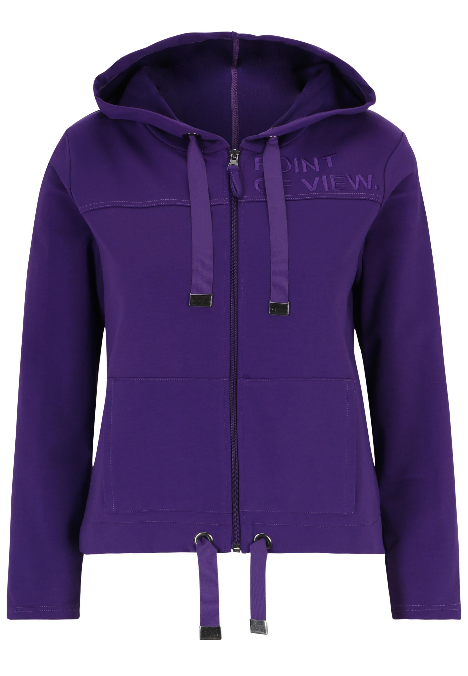 Sweatjacke - 49-Purple - Violett