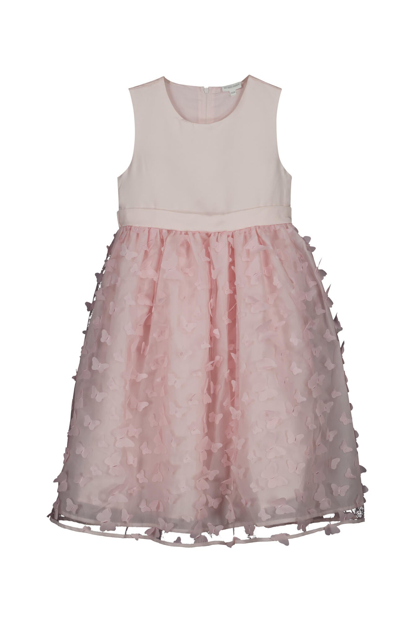 3D Schmetterlings Kleid - 8100-rose - Rosa