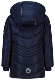 Winterjacke mit abnehmbarer Kapuze - 4750-true navy - Blau