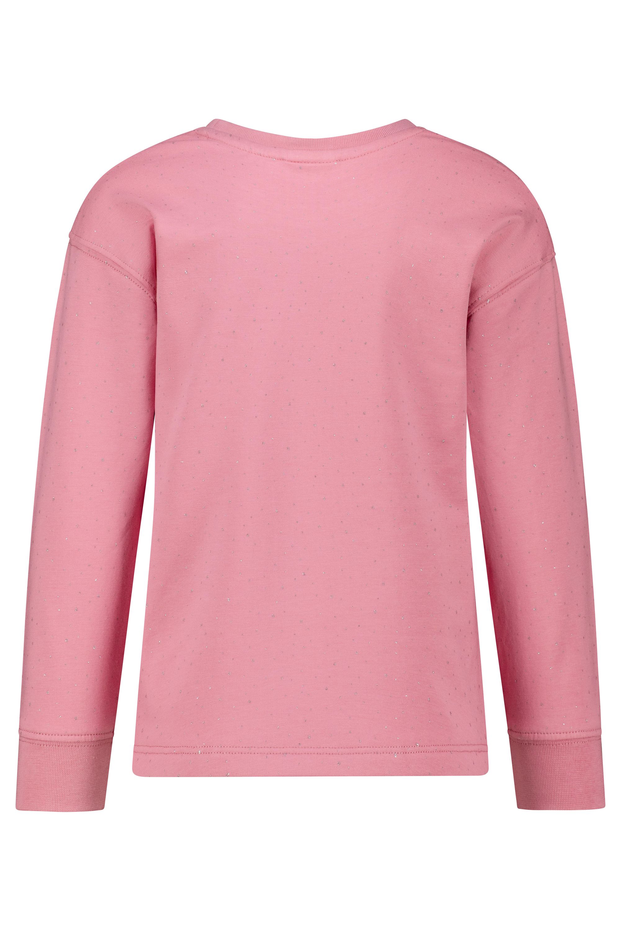 Sweatshirt mit Einhorn - 8254-dusty rose - Rosa