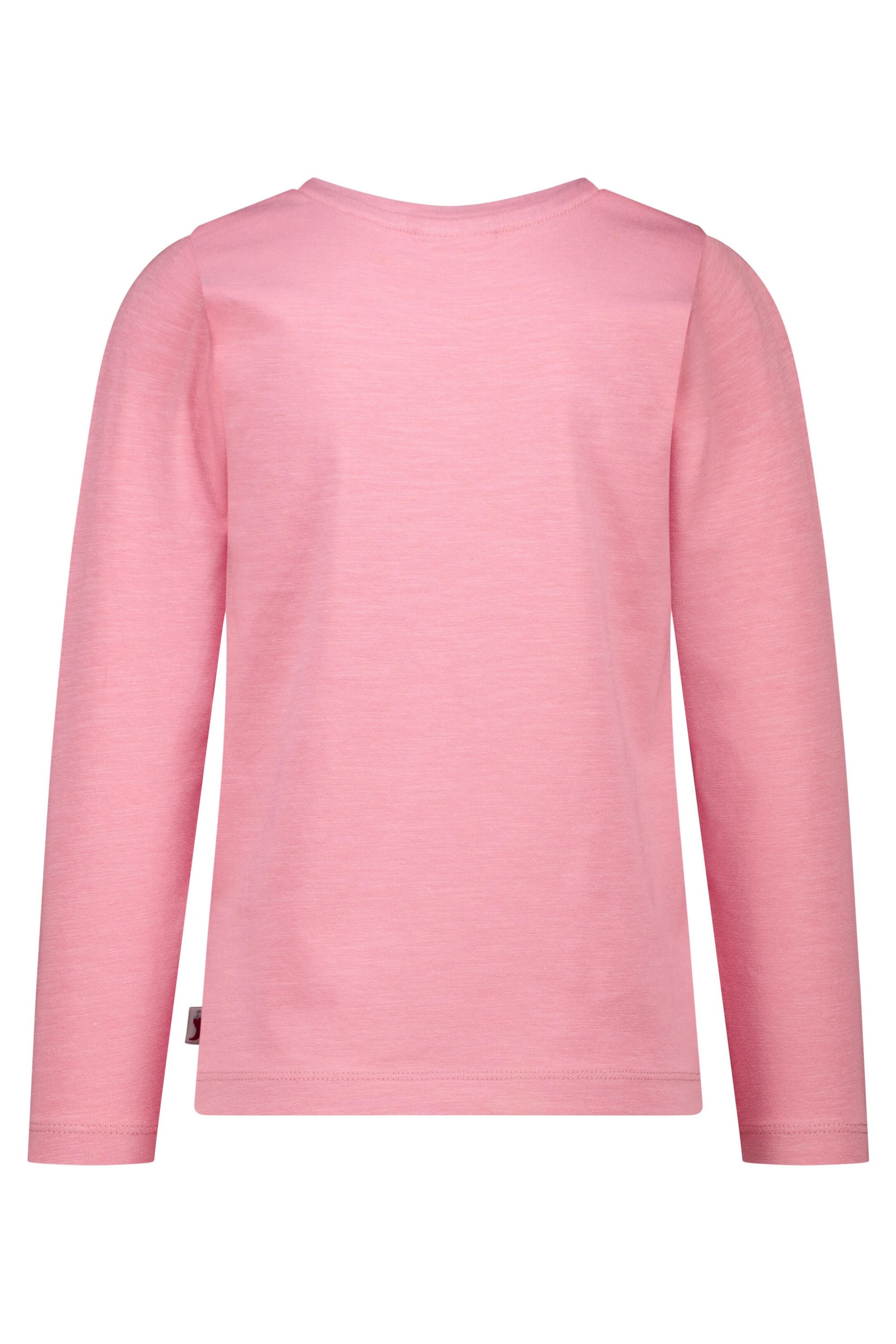 Langarmshirt mit Einhorprint - 8254-dusty rose - Rosa