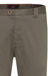 Chino Hose - 27 - Khaki | Grau