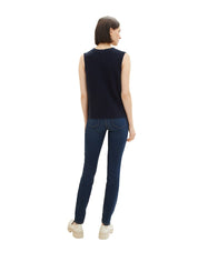 Jeans Skinny Fit - 10282-dark stone wash denim - Blau