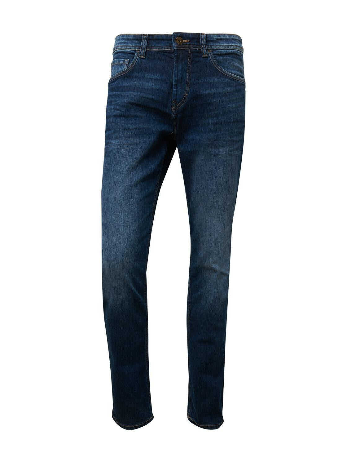 Jeans Regular Fit - 10281-mid stone wash denim - Blau