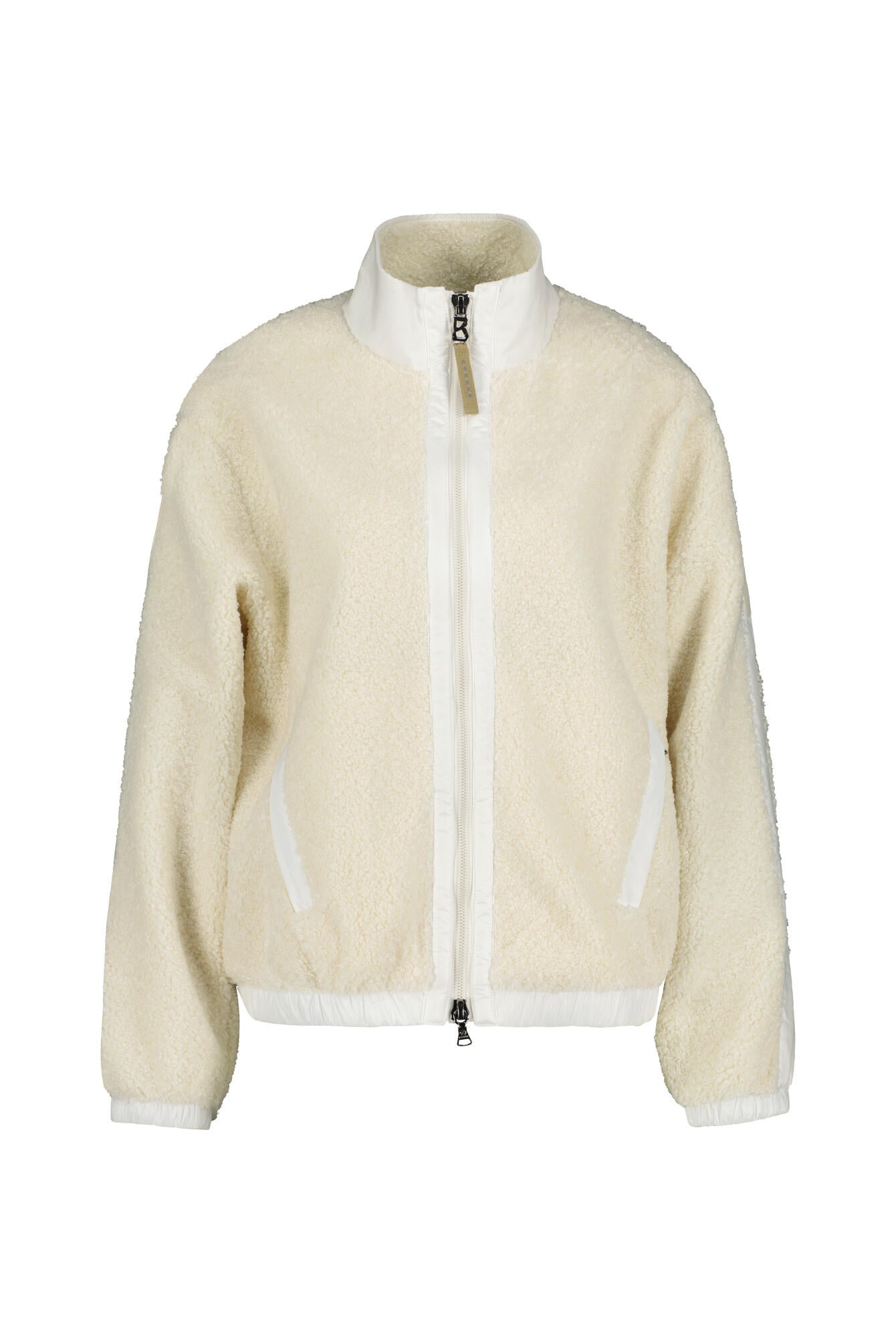 Teddyjacke Emylia - 133 - Creme | Weiß