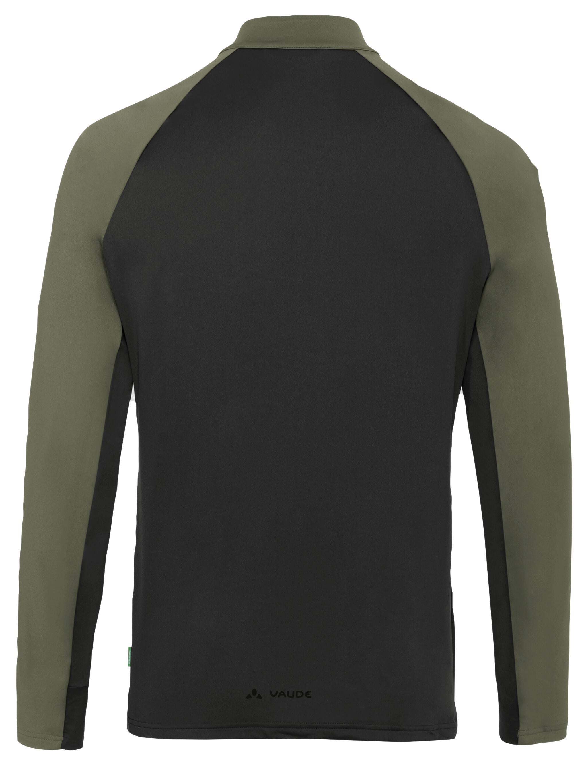 Fahrrad Longsleeve mit half Zip - 673-cedar wood - Khaki | Blau | Schwarz