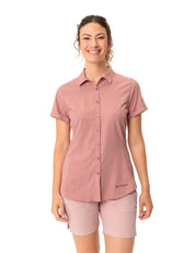 Kurzärmelige Funktionsbluse - 168-soft rose - Rosa