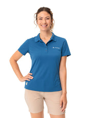 Funktions Poloshirt mit Logostick - 180-ultramarine - Blau