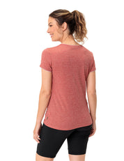 Meliertes Funktionsshirt - 804-brick - Rosa