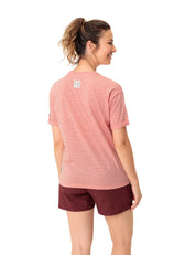 Gestreiftes T-Shirt aus Baumwollmix - 555-physalis - Rosa | Weiß