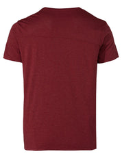 Meliertes Funktionsshirt - 007-carmine - Rot