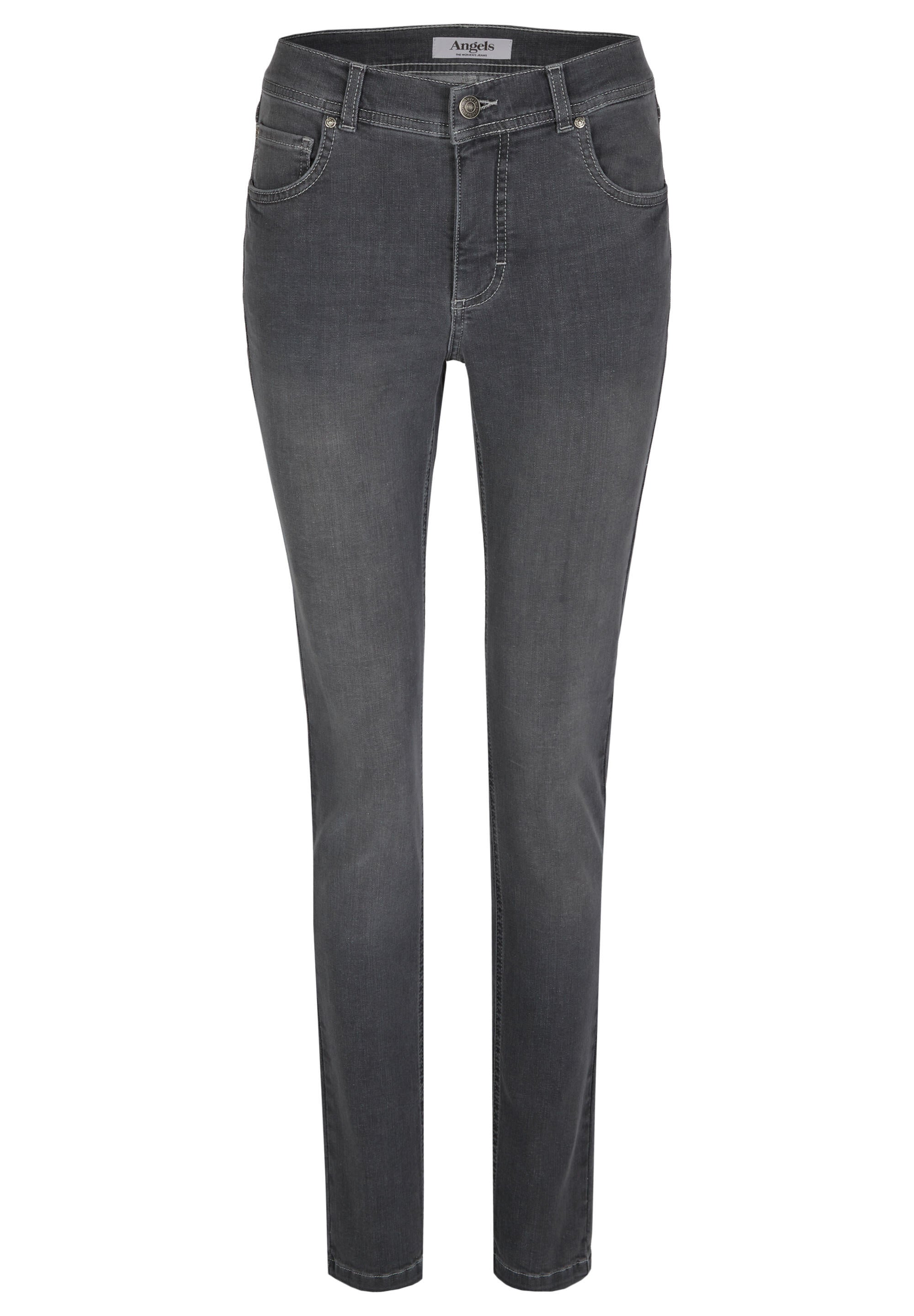 Jeans Skinny Fit - 1358-mid grey used - Grau