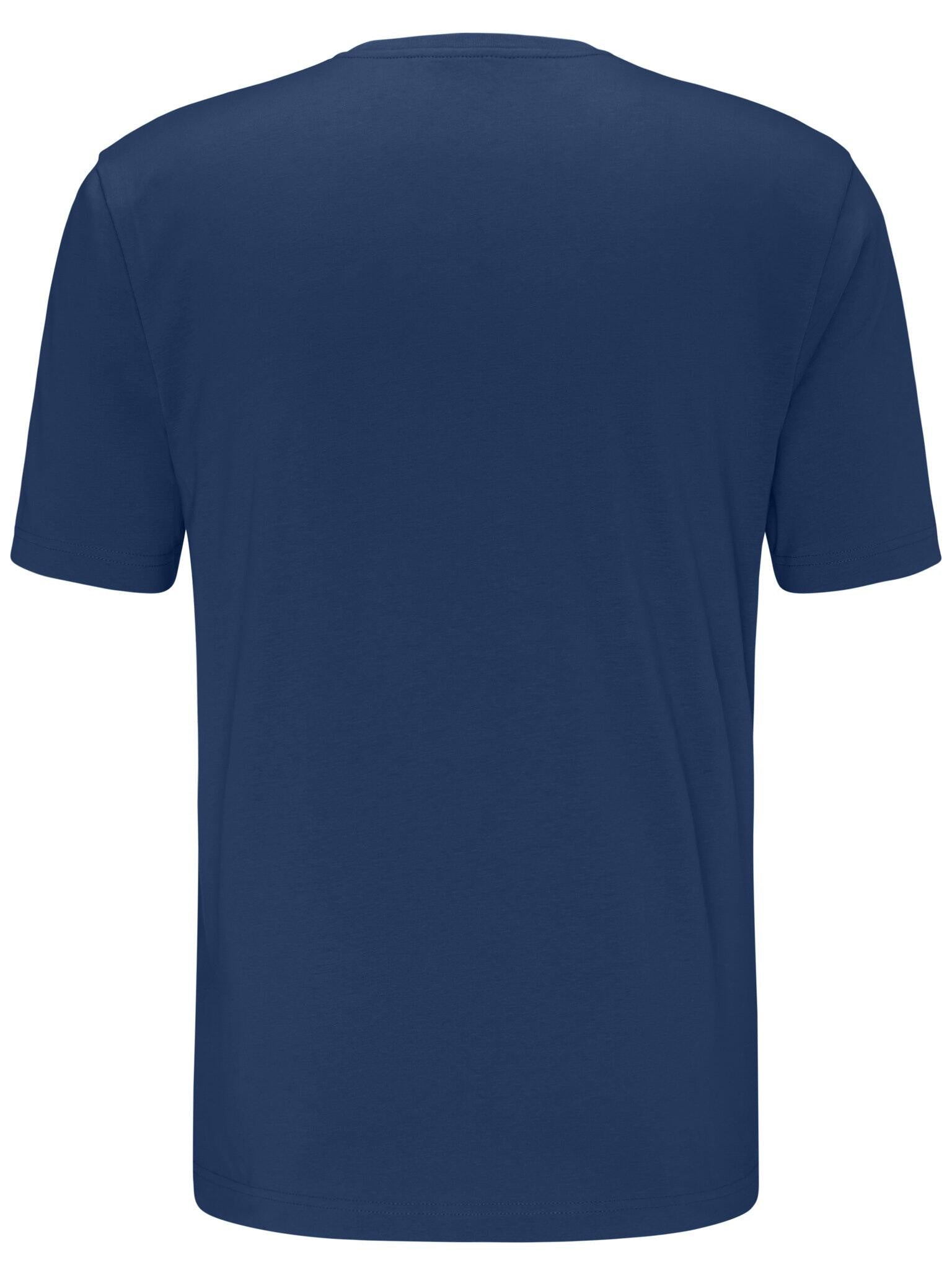 T-Shirt - 672-midnight - Blau