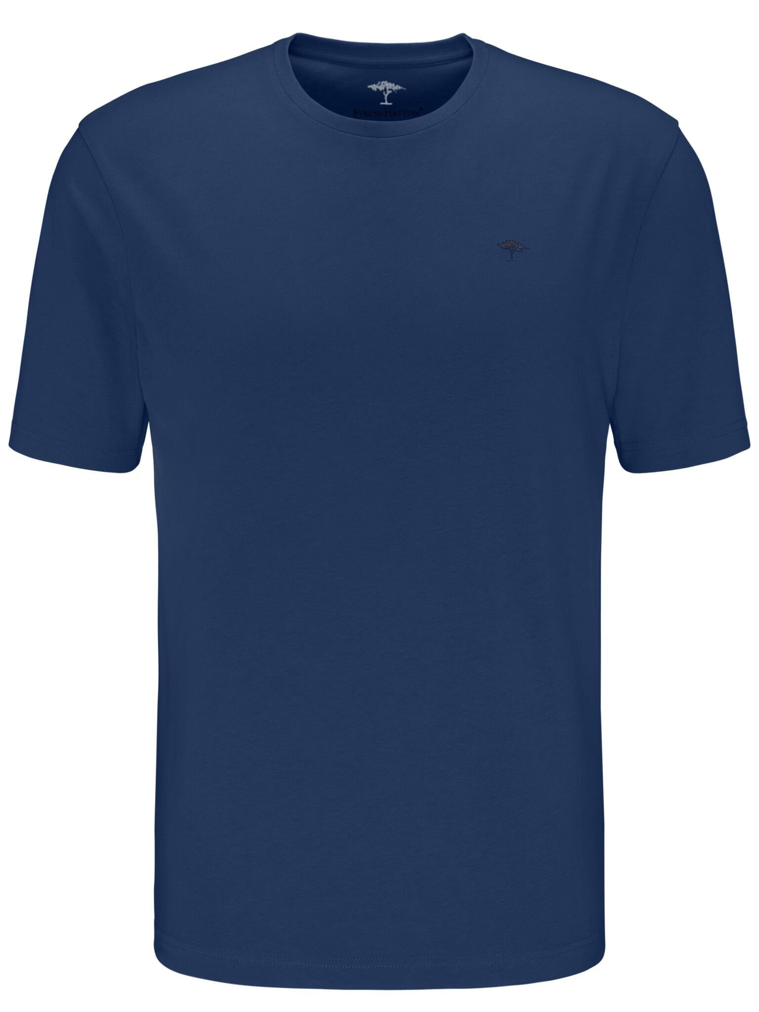 T-Shirt - 672-midnight - Blau