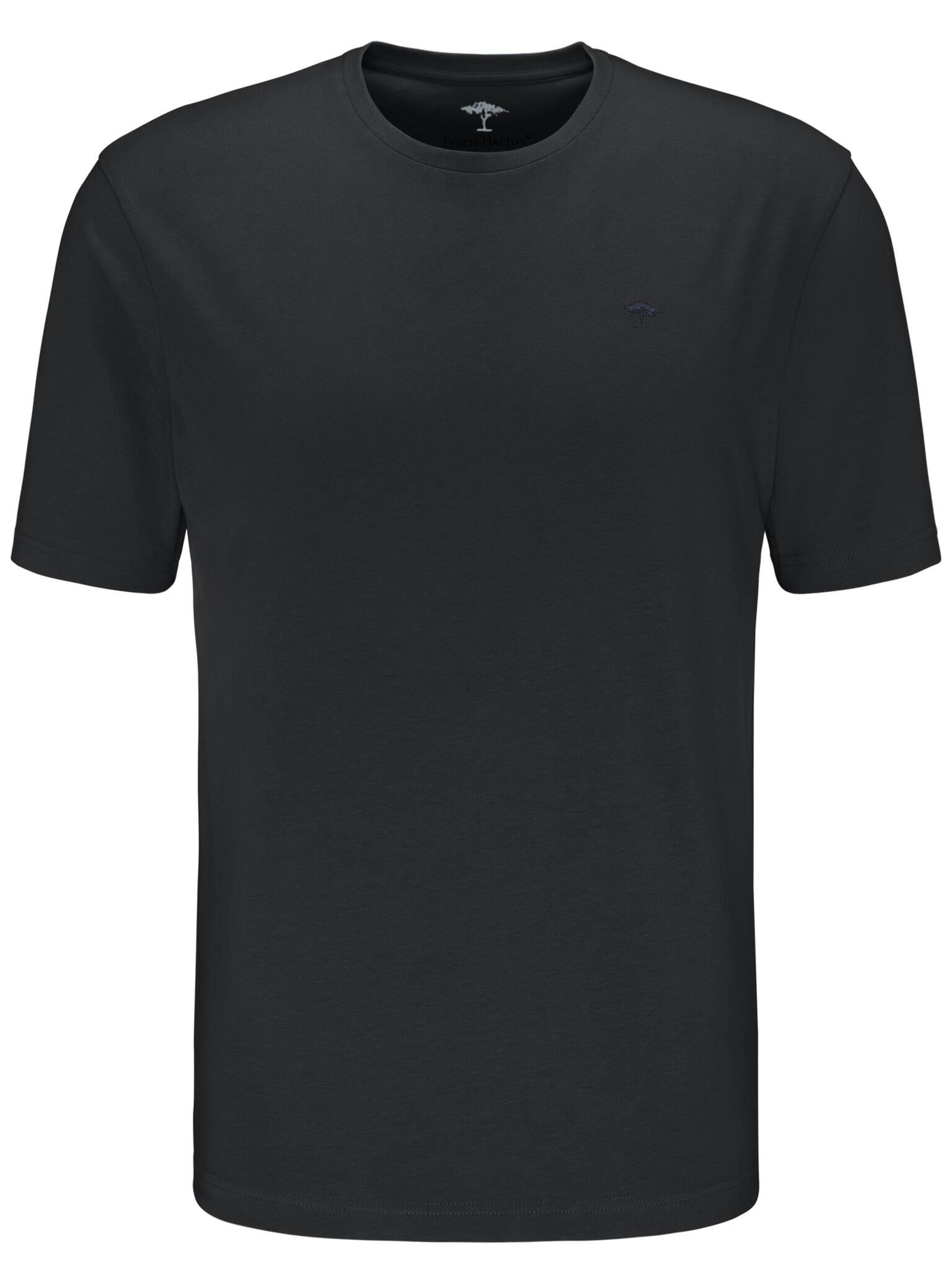 T-Shirt - 999-black - Schwarz