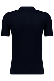 Poloshirt aus Baumwolle - 3000 - Blau