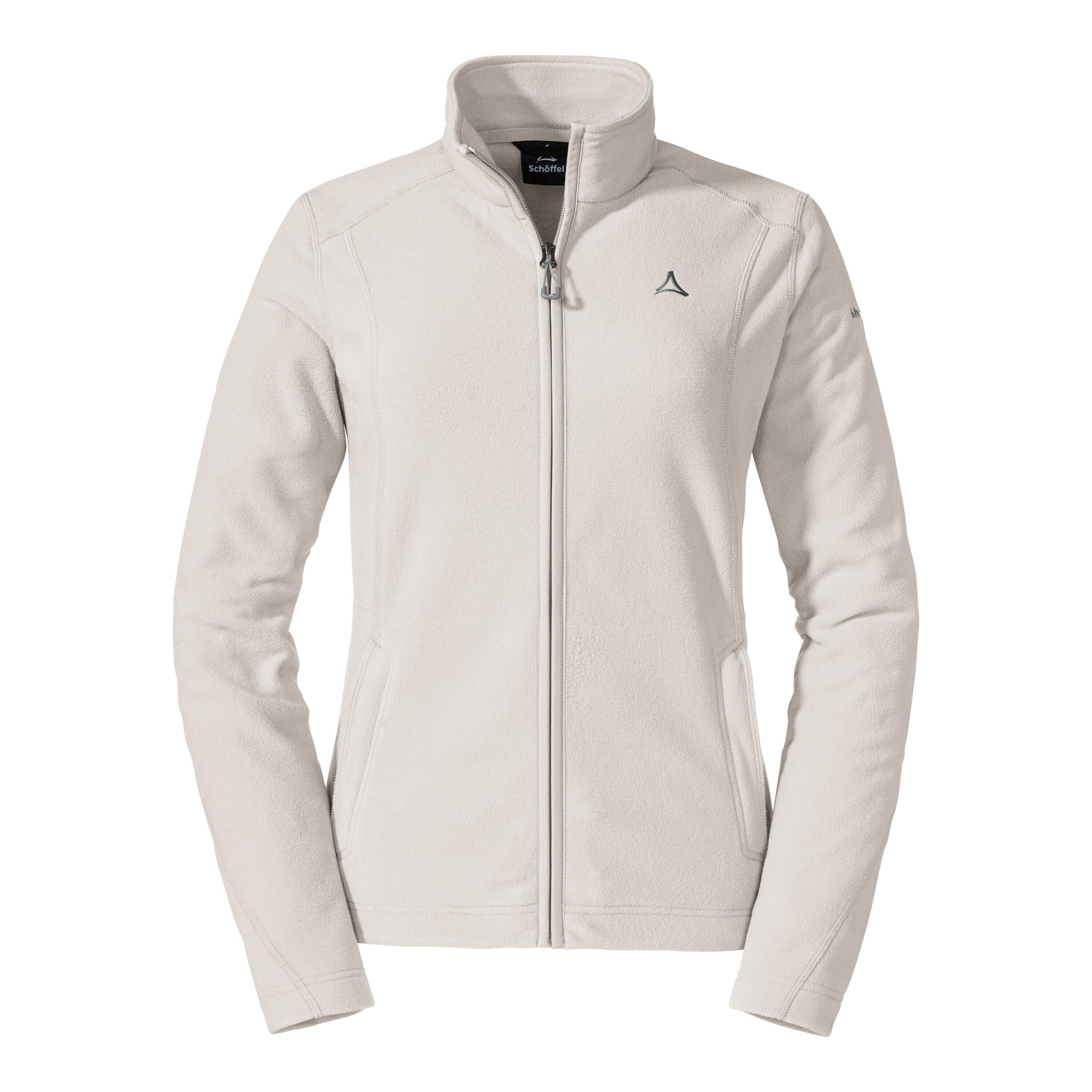 Fleecejacke aus recyceltem Polyester - 1140-whisperwhite - Creme