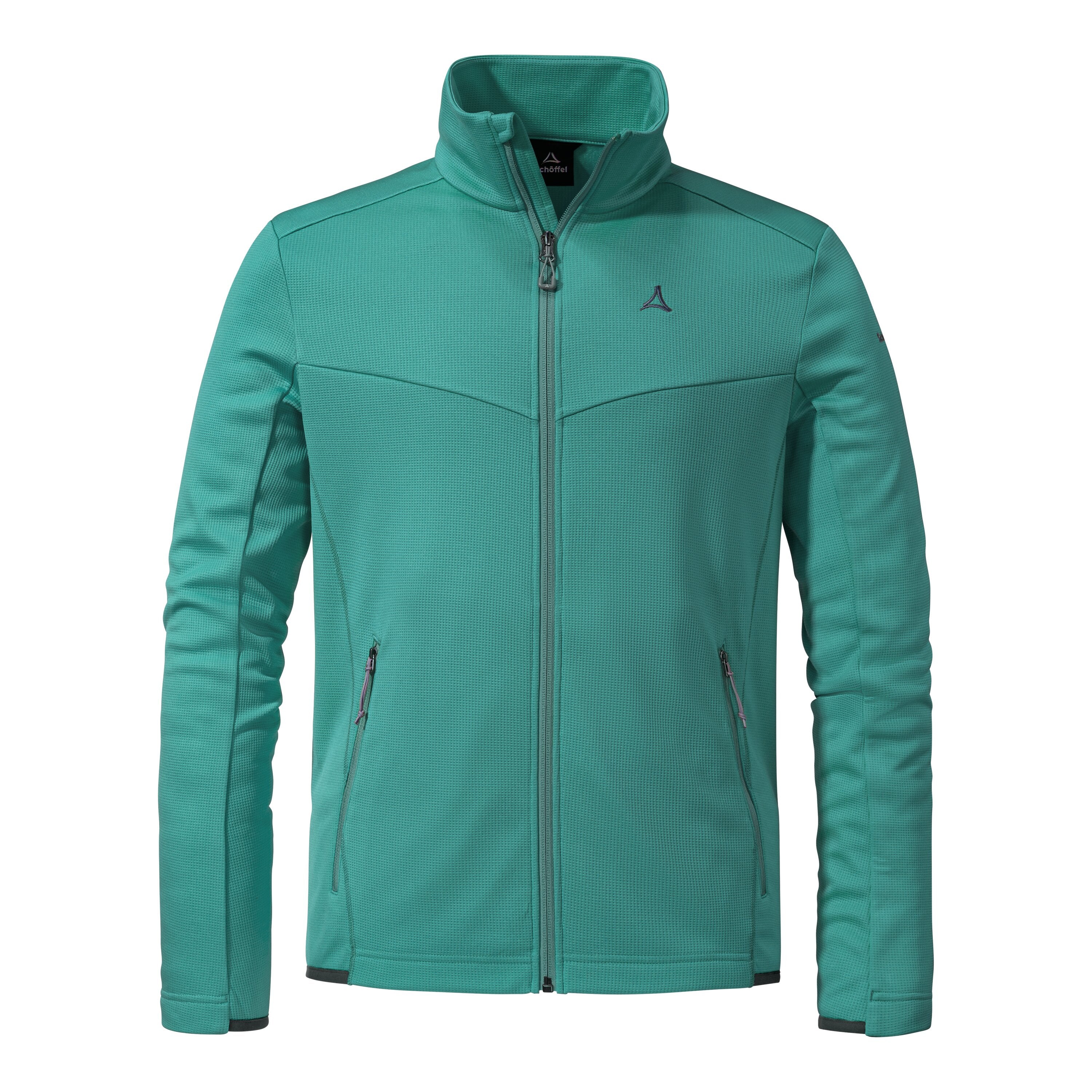 Fleecejacke - 6755-teal - Grün