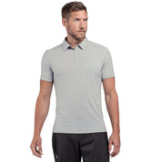 Outdoor-Poloshirt mit Logoprint - 9180-grayviolet - Grau