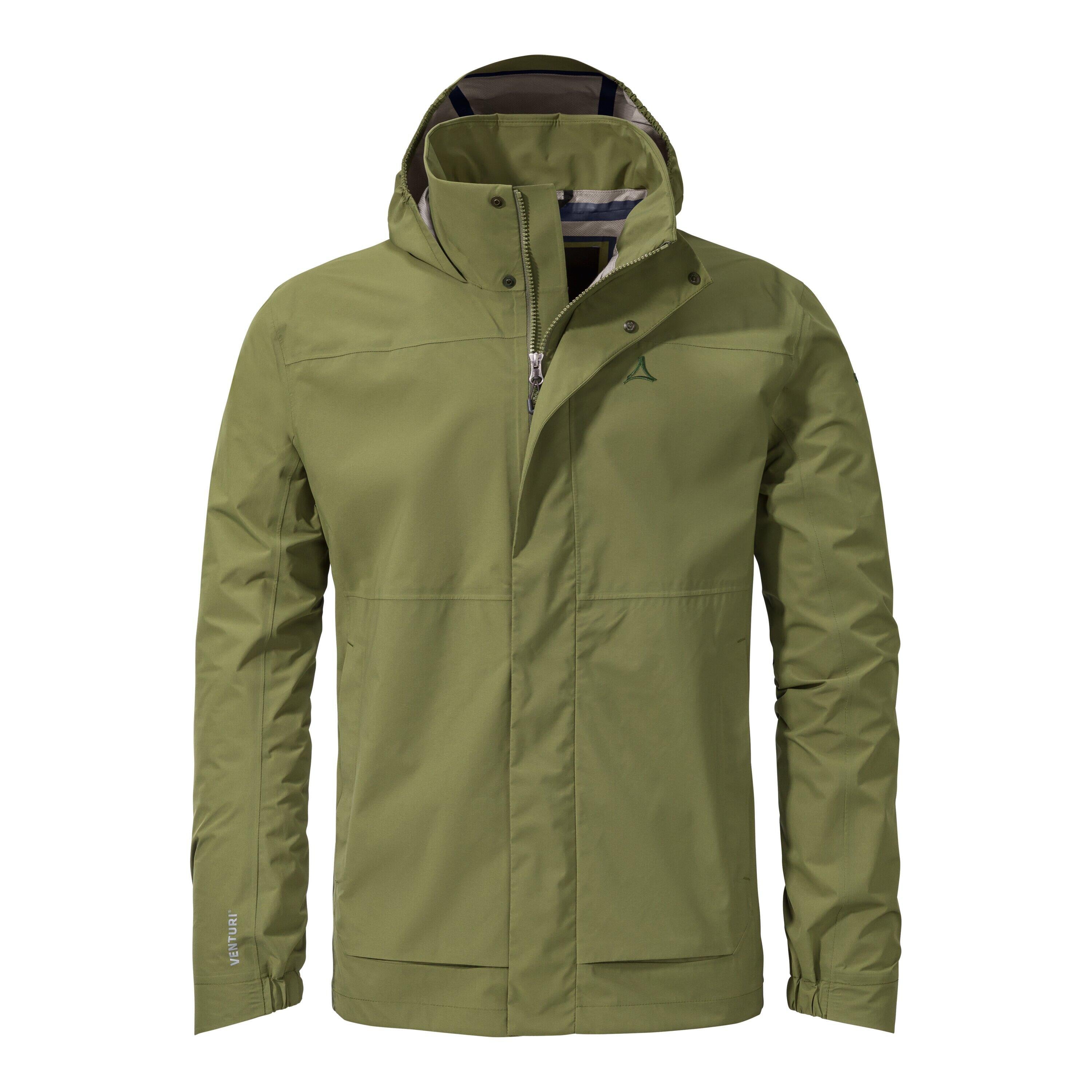 Wasserdichte Funktionsjacke - 6737-balsamgreen - Khaki