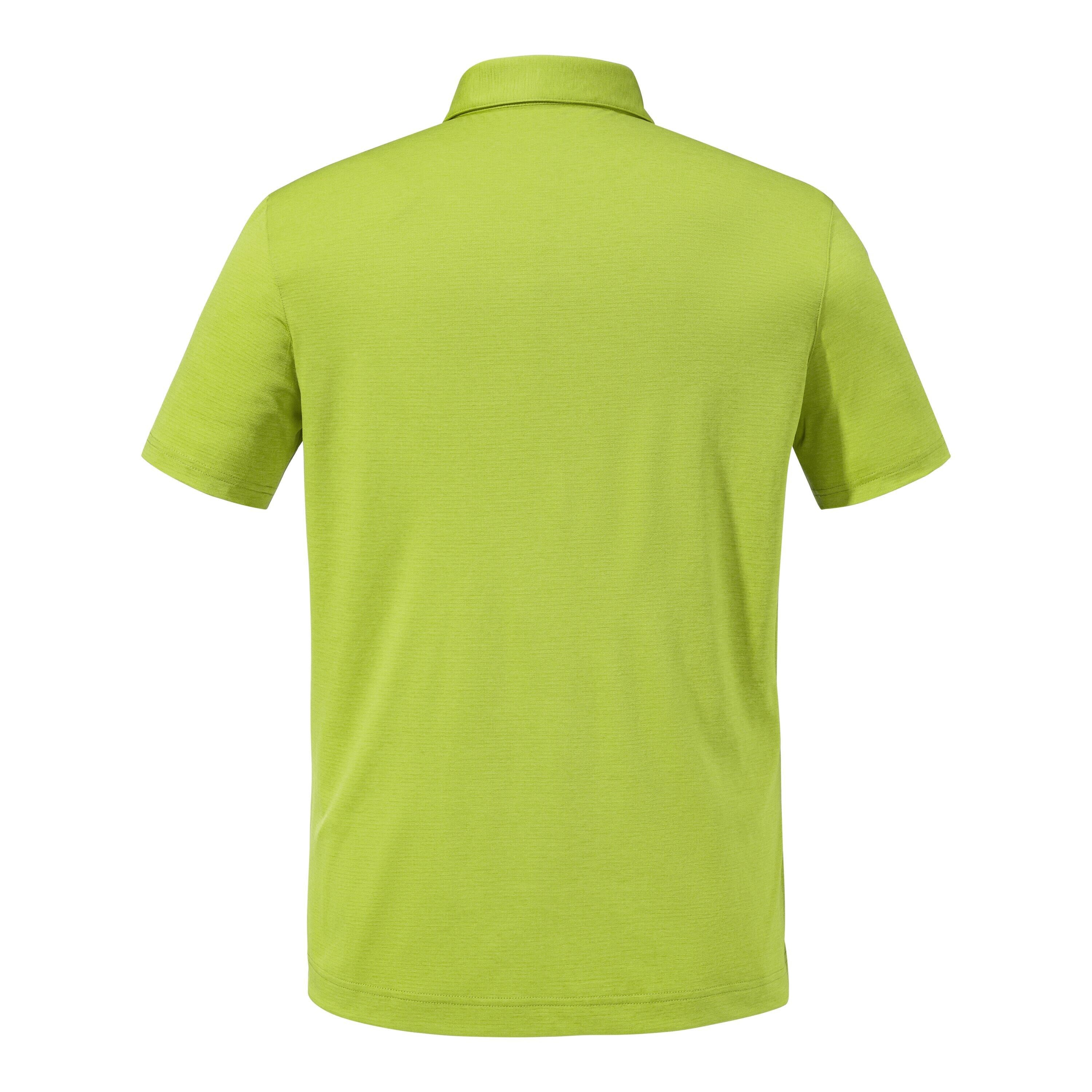 Funktionsshirt mit Polohemdkragen - 6625-greenmoss - Grün