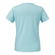 T-Shirt mit Print - 8025-icedblue - Blau