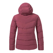 Gesteppte Daunenjacke - 3825-acai - Pink