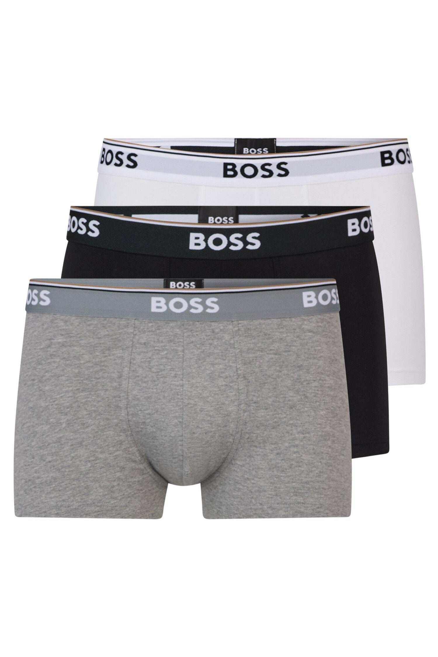 3er Set Boxershorts Trunk - 999-Assorted Pre-Pack - Schwarz