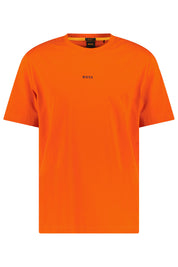 T-Shirt aus Baumwolle - 626-Bright Red - Orange