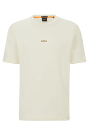 T-Shirt aus Baumwolle - 277-Light Beige - Beige