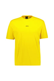 T-Shirt aus Baumwolle - 740-Light/Pastel Yellow - Gelb