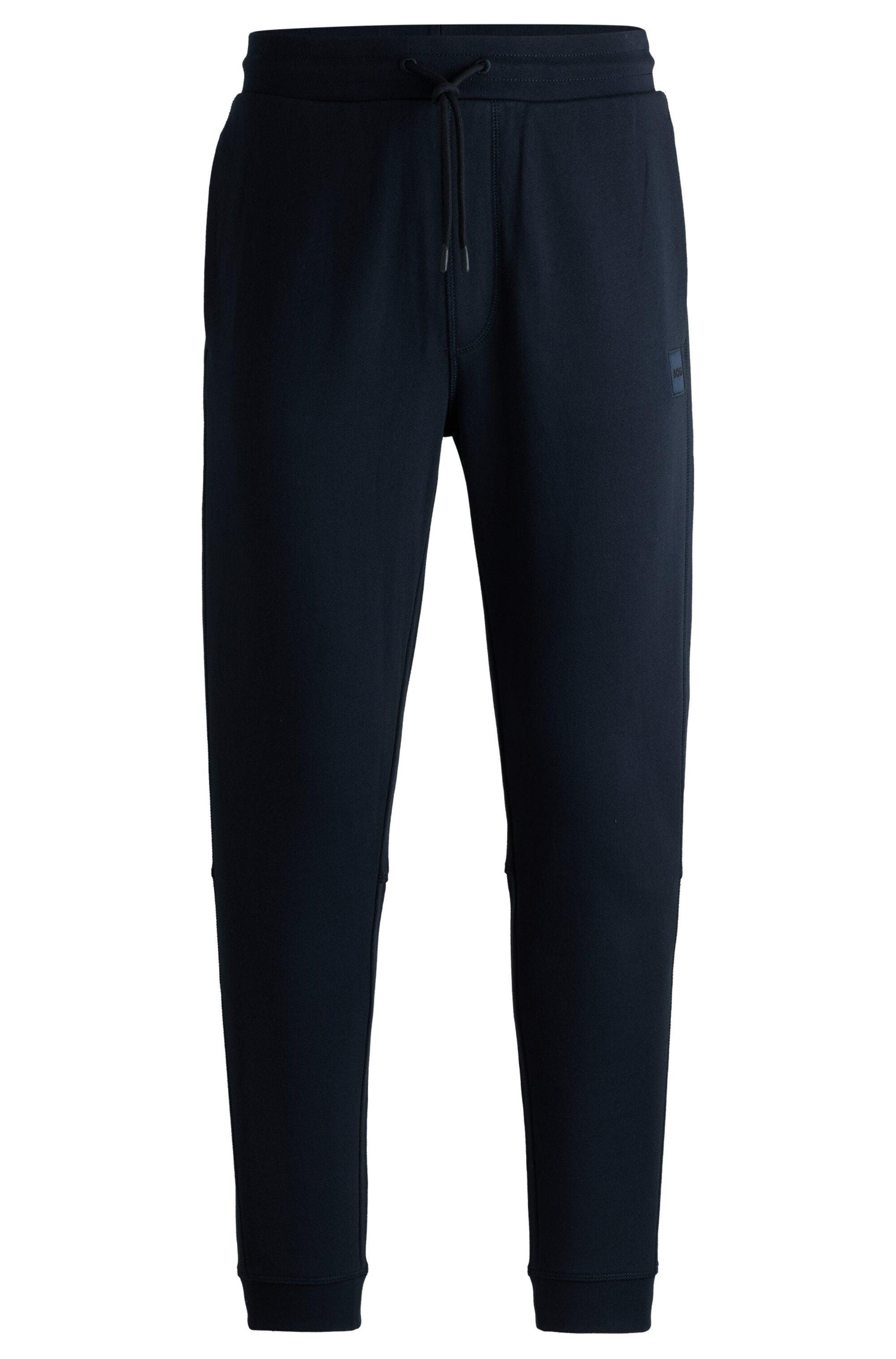 Joggpants aus Baumwolle - 404-Dark Blue - Blau