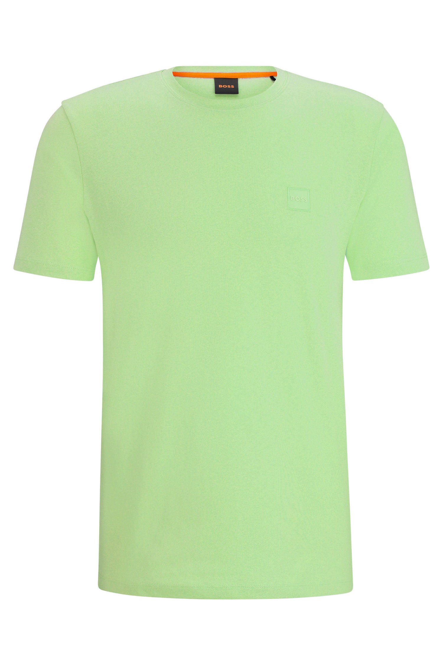 T-Shirt aus Baumwolle - 372-Open Green - Grün