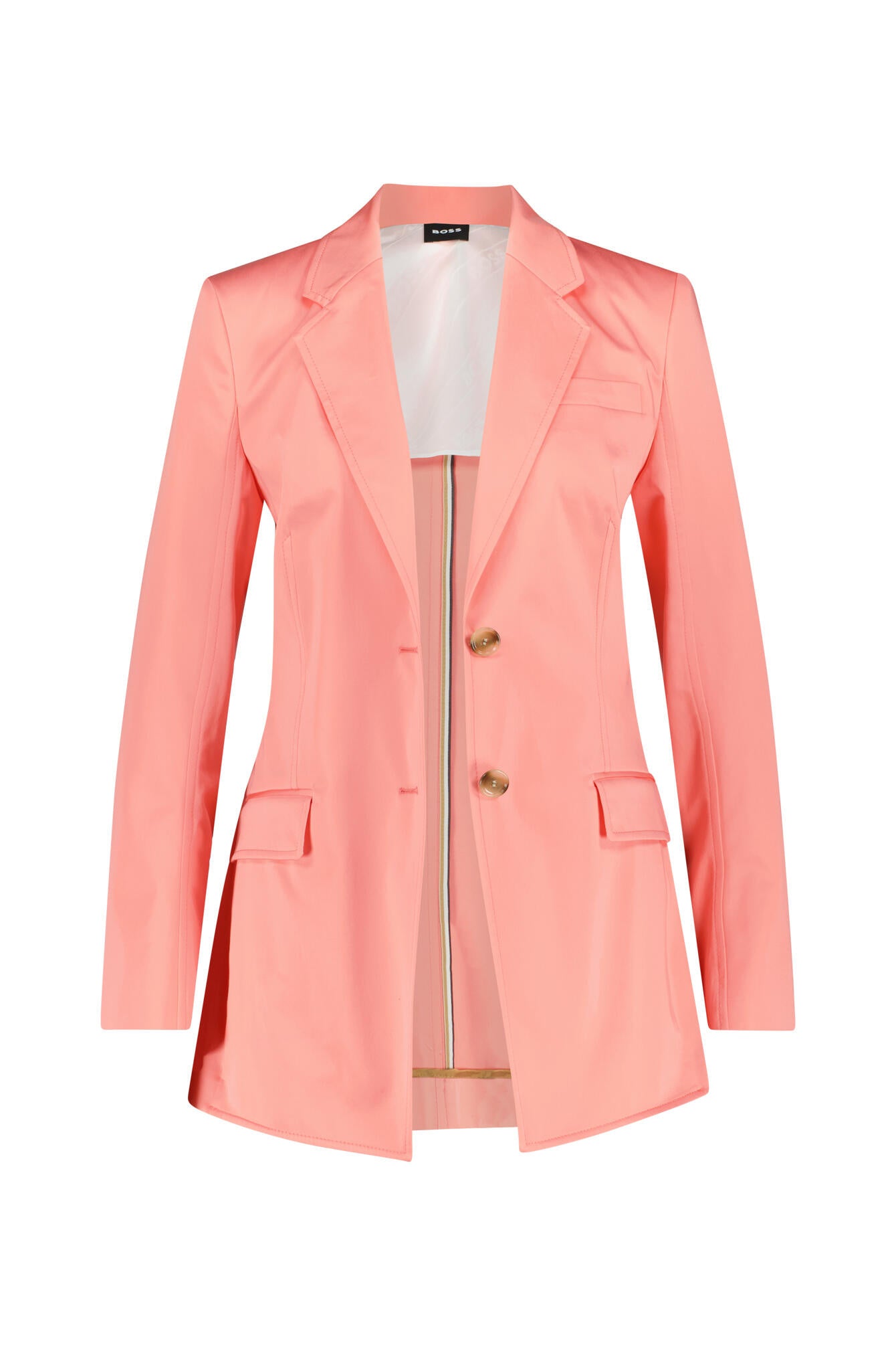 Einreihiger Blazer - 550-Open Purple - Rosa