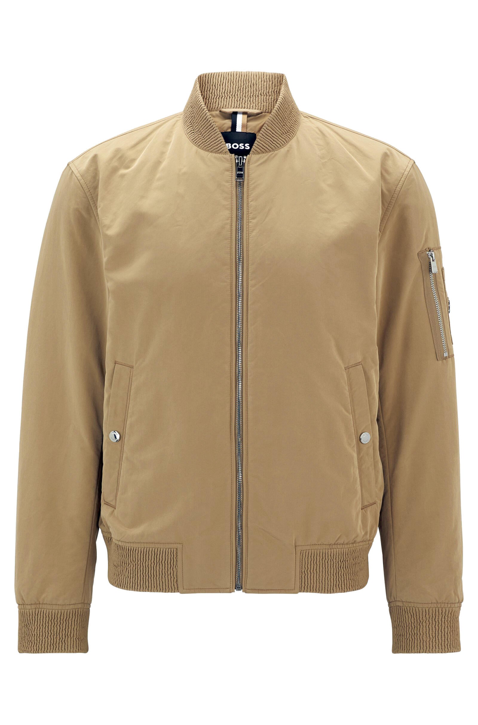 Bomberjacke - 282-Open Beige - Beige