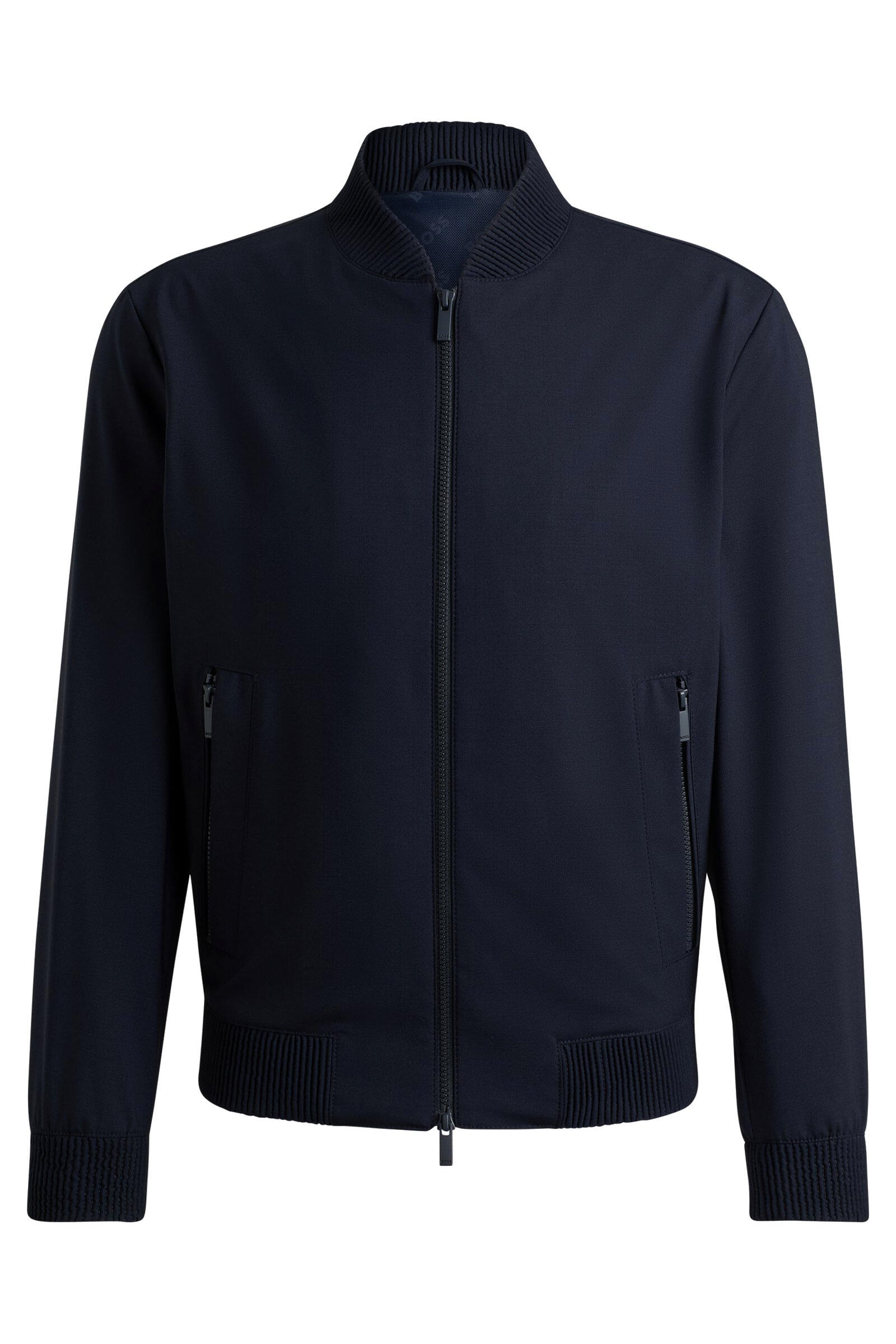 Slim-Fit Blouson - 402-Dark Blue - Blau