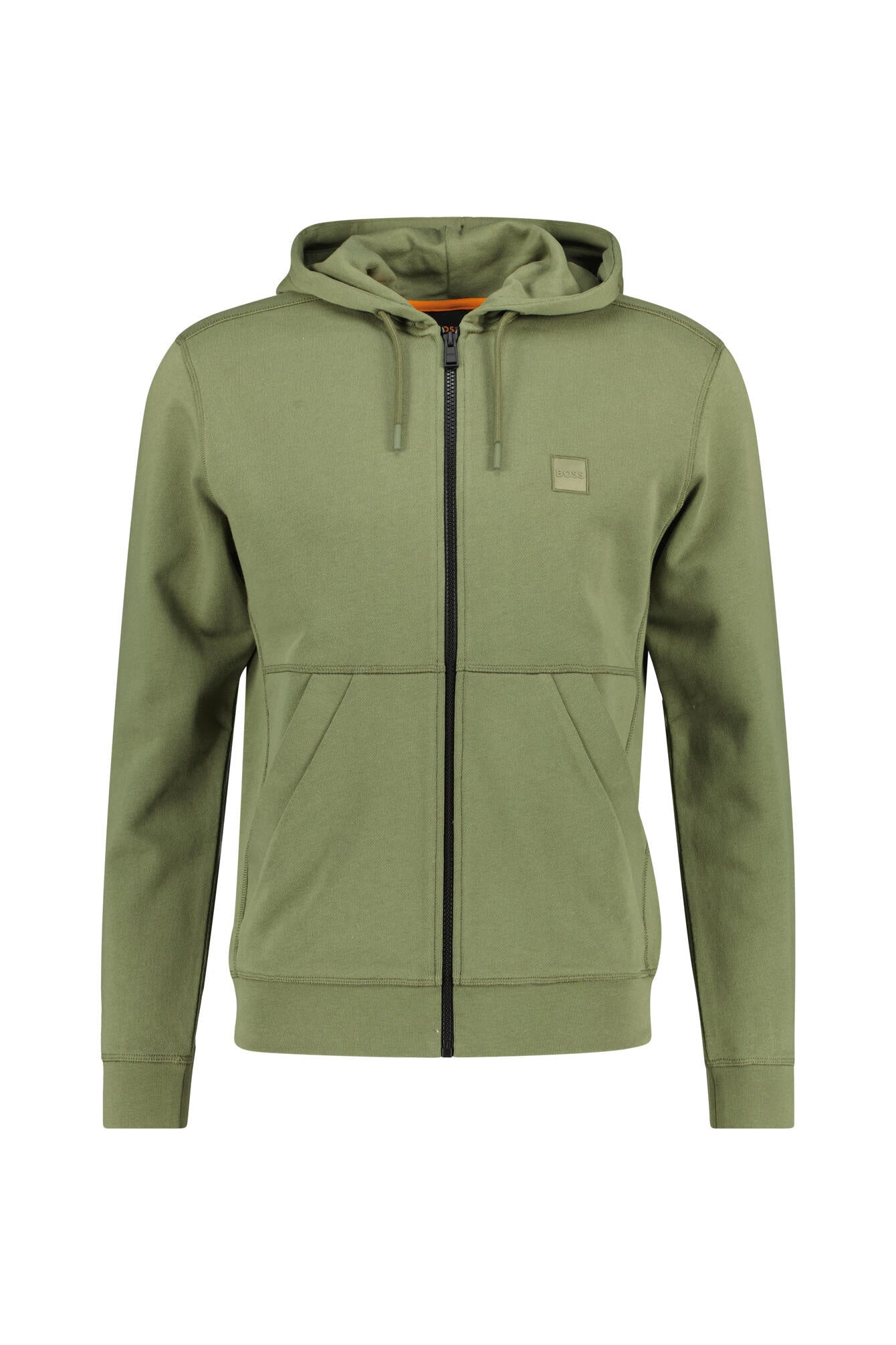 Sweatjacke - 349-Open Green - Grün