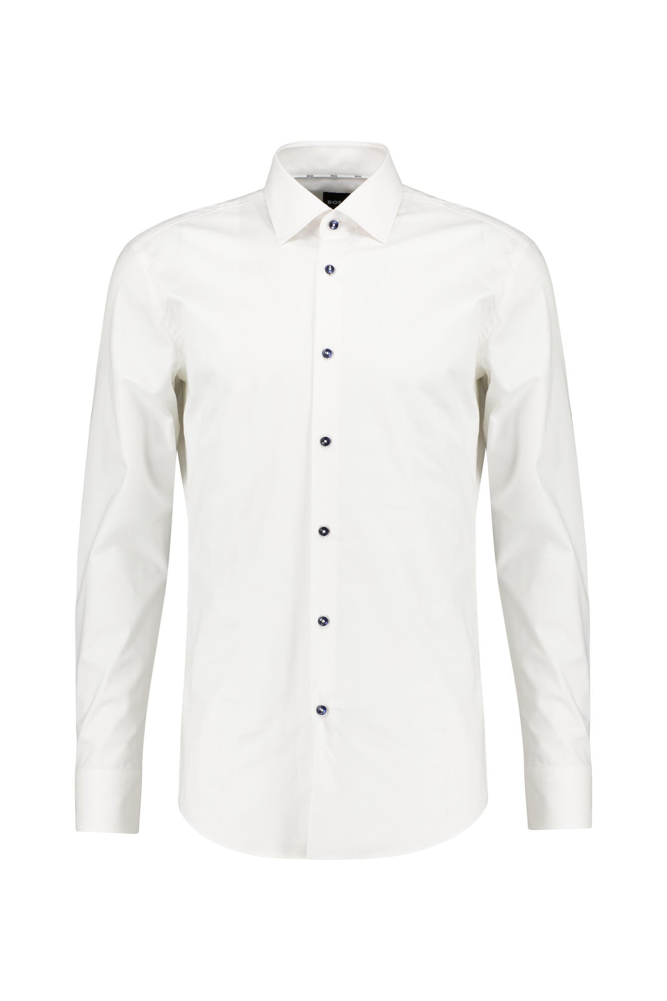 Hemd Slim Fit - 100-White - Weiß