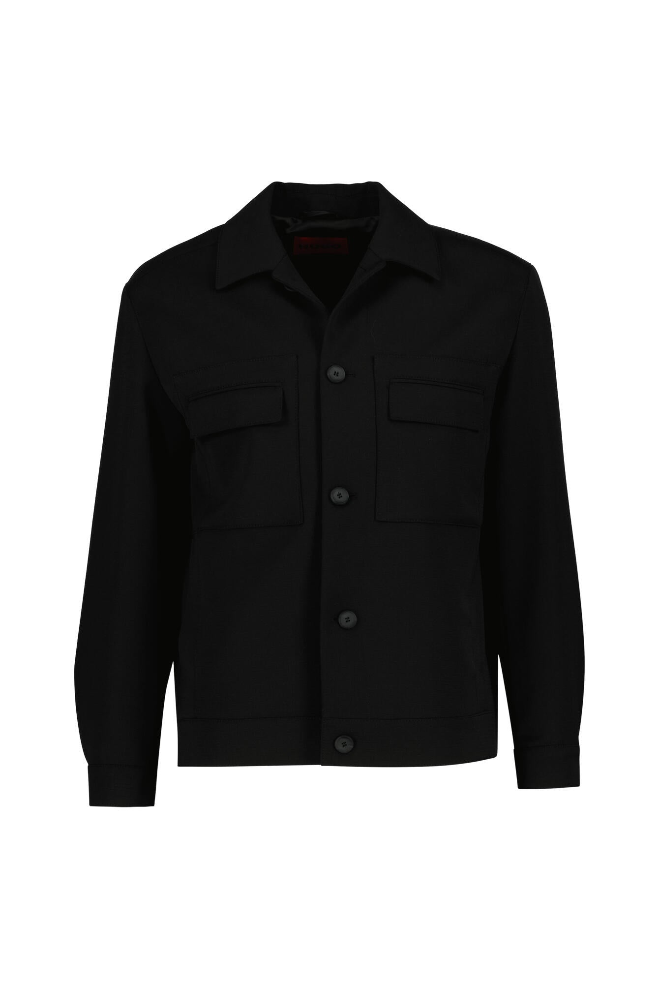 Sakko im Workwear-Stil - 001-Black - Schwarz