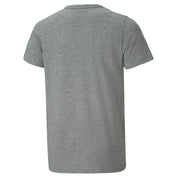 Baumwoll-T-Shirt mit Logoprint - 003-MEDIUM GRAY HEATHER - Grau