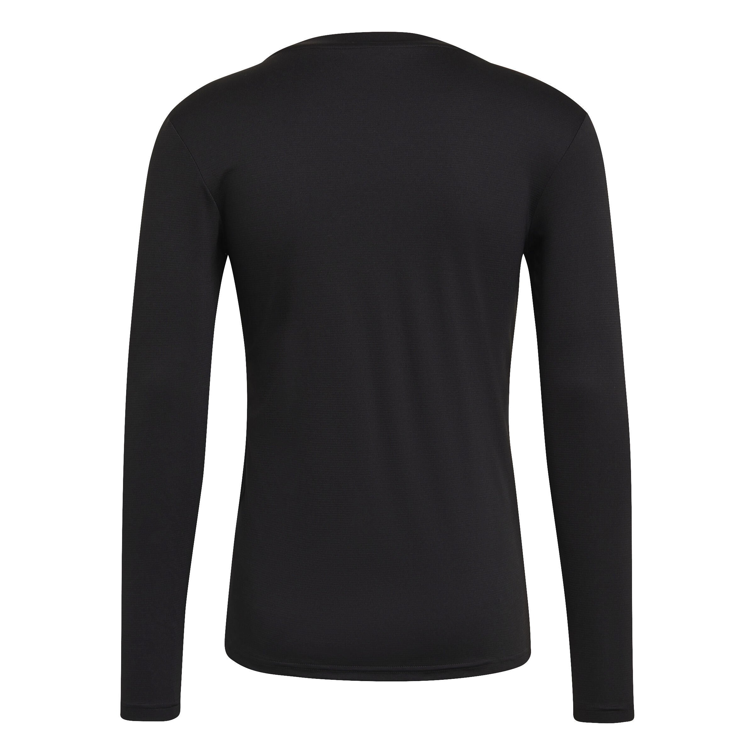 Funktionslongsleeve mit Logoprint - BLACK - Schwarz