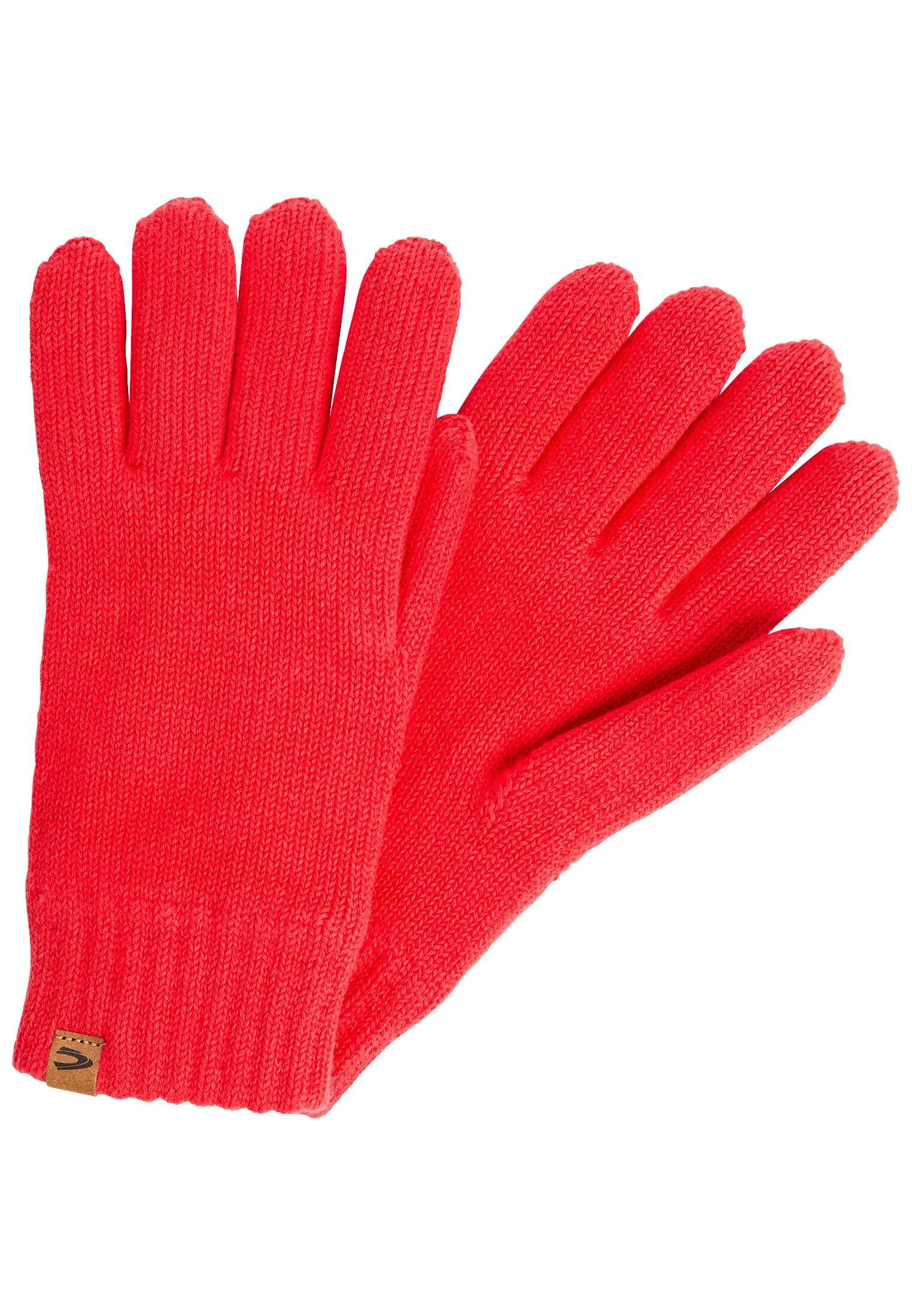 Fingerhandschuhe aus Baumwolle - 52 - Rot