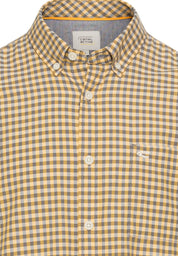 Baumwollhemd Regular Fit - 64-Cumin Yellow - Gelb