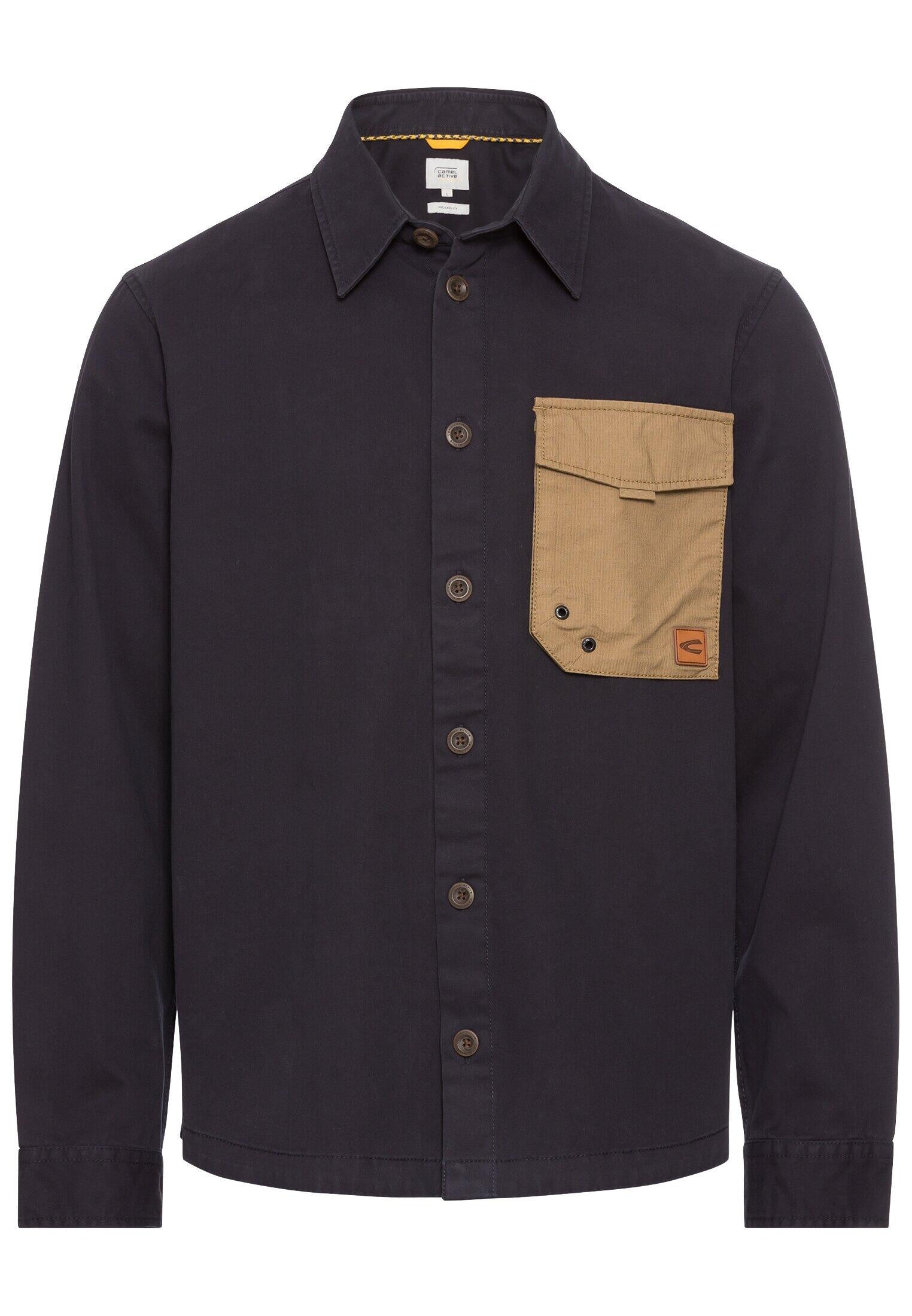 Overshirt - 47-Night Blue - Blau