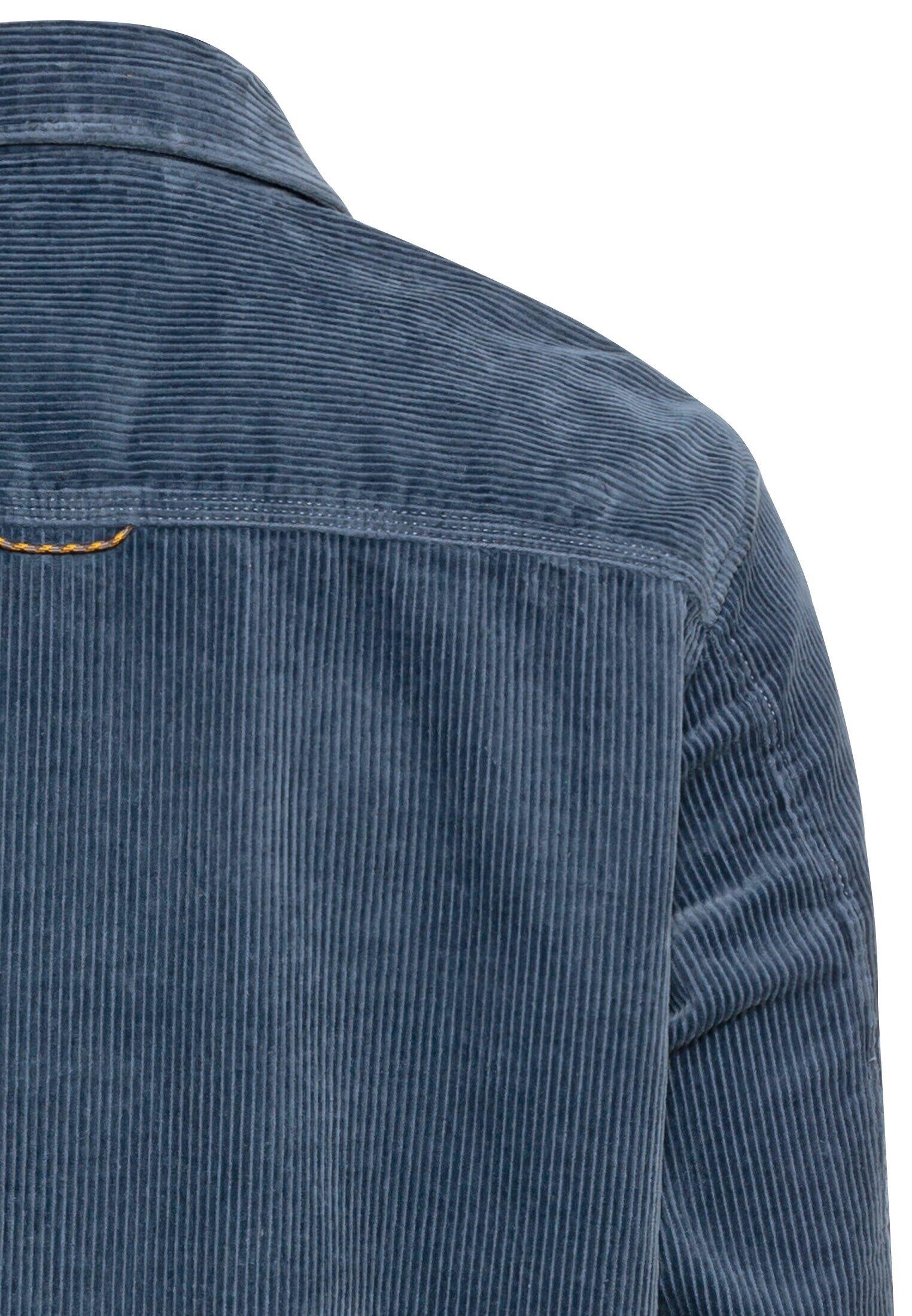 Overshirt in Cord-Optik - 42-Denim Blue - Blau